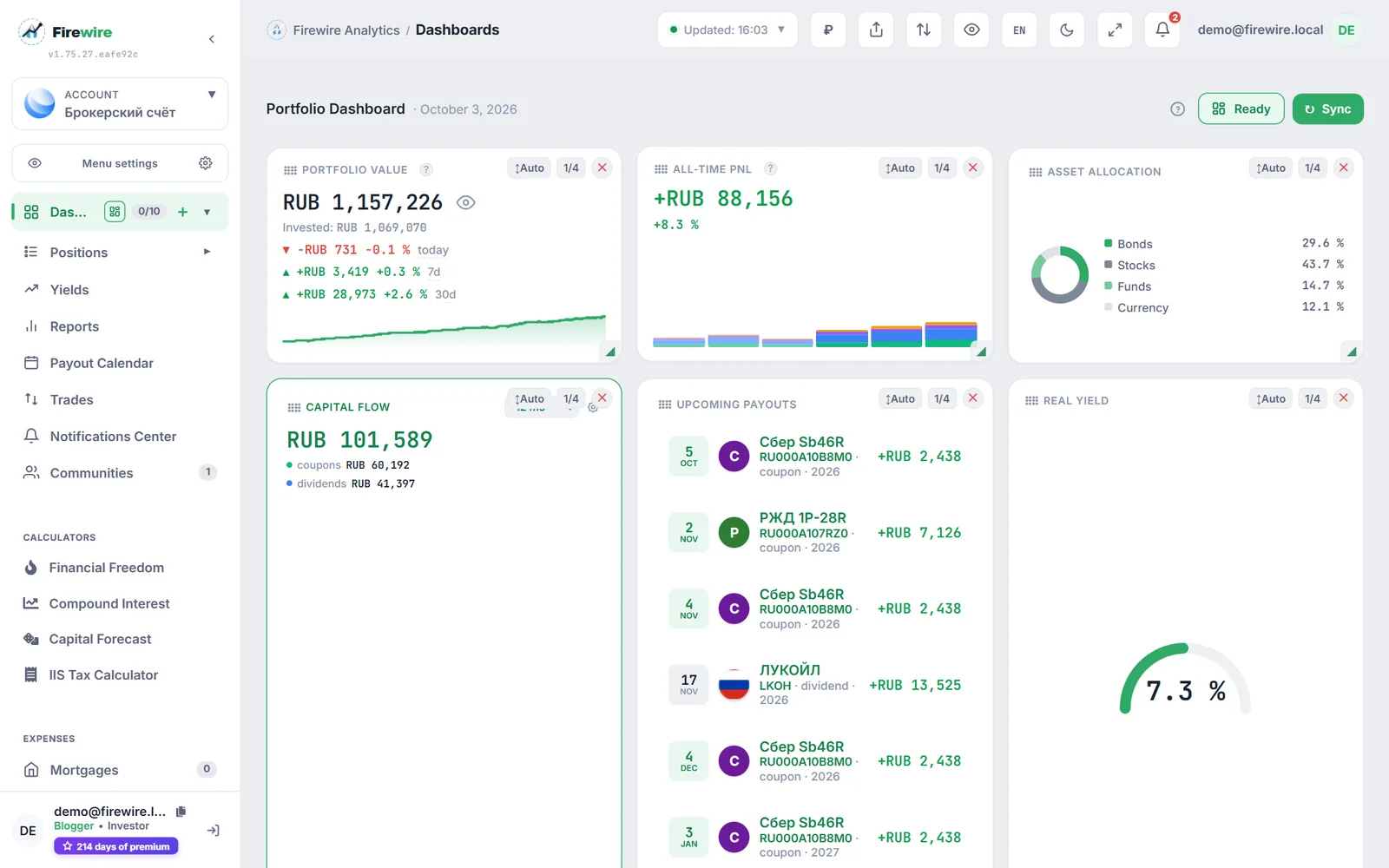 Interactive Bento Grid dashboard edit mode with draggable cards and a highlighted grid